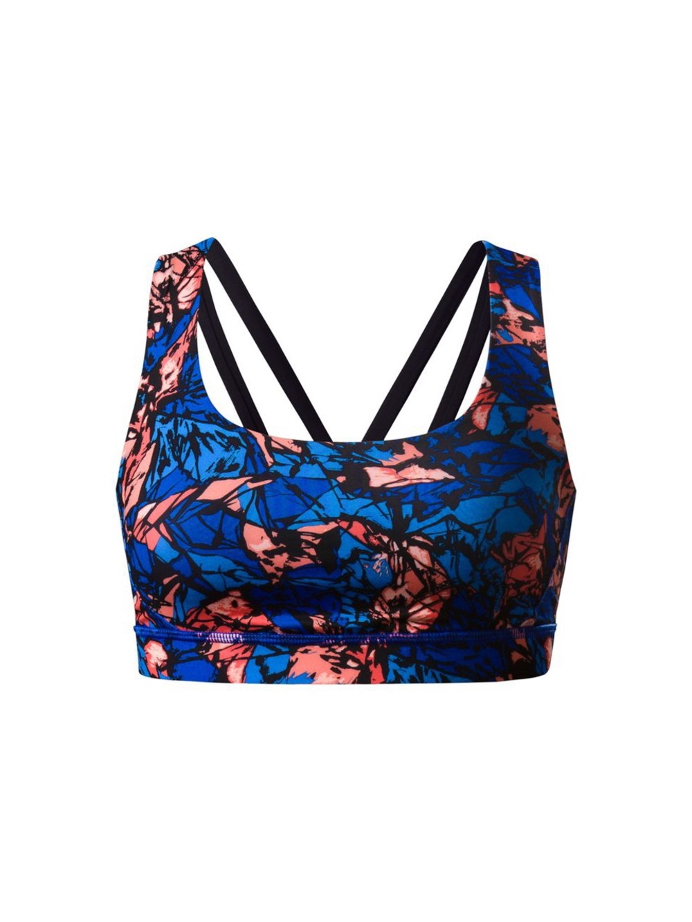 Lululemon Athletica Blue and Orange Sports Bra size 8